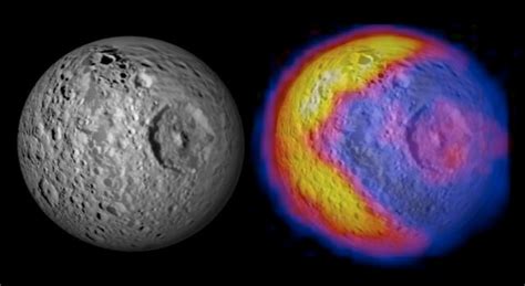 Saturn's "Death-Star" Moon Mimas - Universe Today