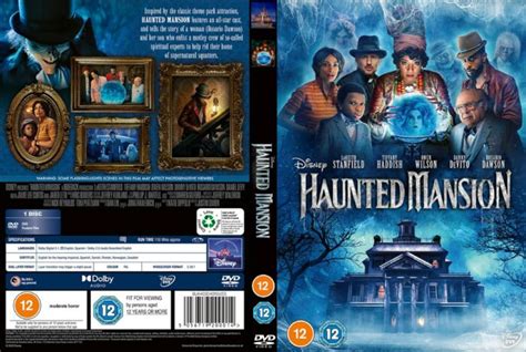 Haunted Mansion (2023) R2 UK DVD Cover and Label - DVDcover.Com