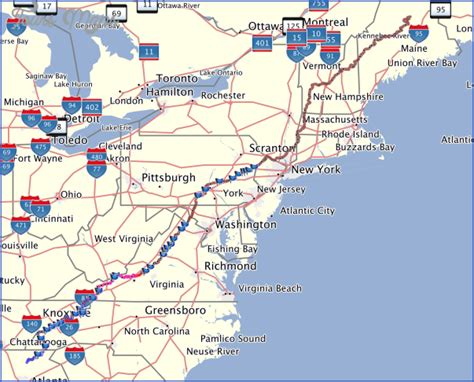 WARRIOR TRAIL MAP PENNSYLVANIA - ToursMaps.com