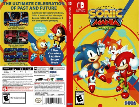 Sonic Mania - Switch | VideoGameX