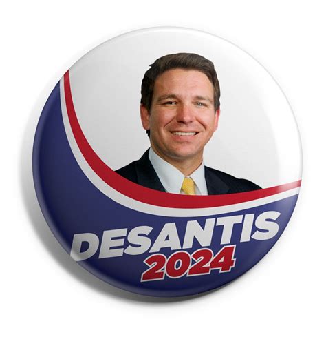 DeSantis 2024 Campaign Button (RS-24-09) - CampaignButtons.com