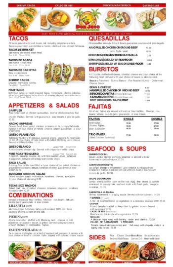 Don Jose Wichita Falls Menu – Don Jose