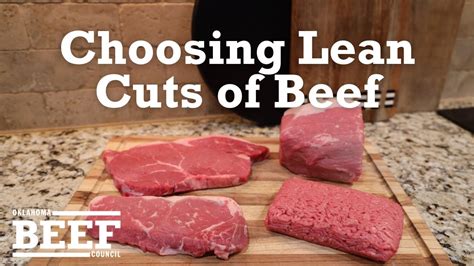 Choosing Lean Cuts of Beef - YouTube