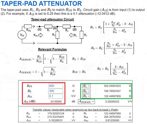 audio - Building an attenuator - Electrical Engineering Stack Exchange