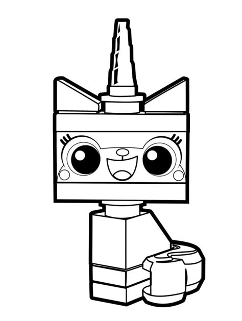 Unikitty from Lego Movie coloring page - Download, Print or Color ...