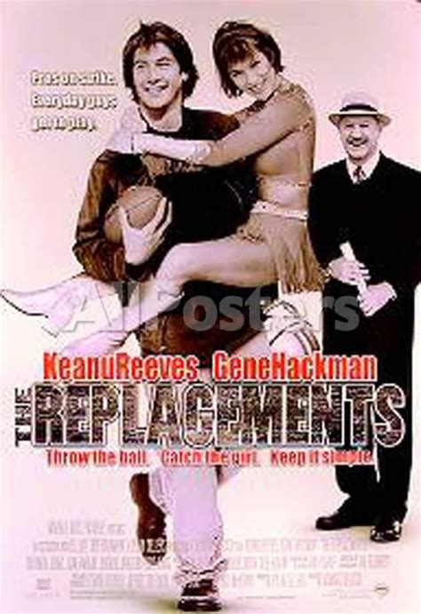 The Replacements Movies Original Poster - 69 x 104 cm (With images ...