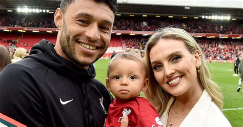 Perrie Edwards and baby Axel melt hearts as they join Alex Oxlade ...