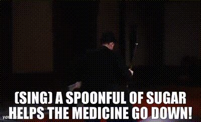 YARN | (SING) A spoonful of sugar helps the medicine go down! | Mary Poppins (1964) | Video ...