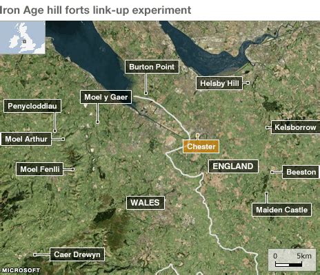 North Wales hillfort test of Iron Age communication - BBC News