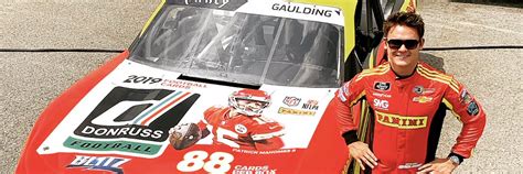 Race-used NASCAR auction -- with Patrick Mahomes II & 2019 Donruss cameo -- to benefit 15 and ...