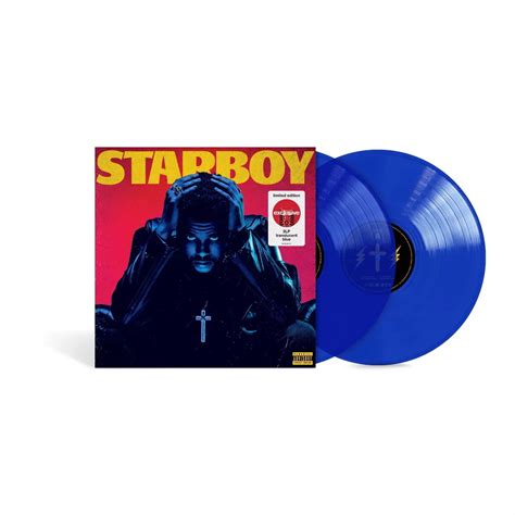 The Weeknd - Starboy Exclusive Translucent Blue Vinyl - Walmart.com