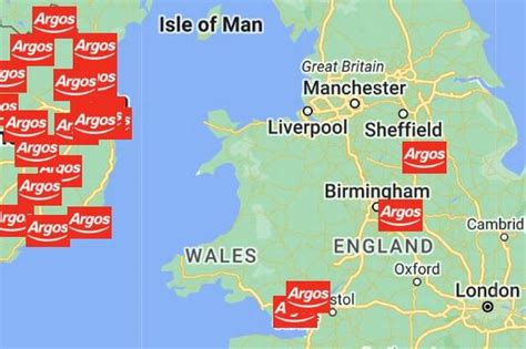 Argos store closures mapped - exact locations of all the branches ...