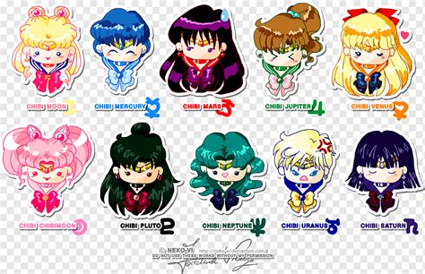 Sailor Moon Characters Chibi