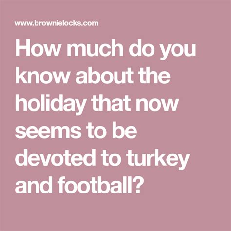 How much do you know about the holiday that now seems to be devoted to ...