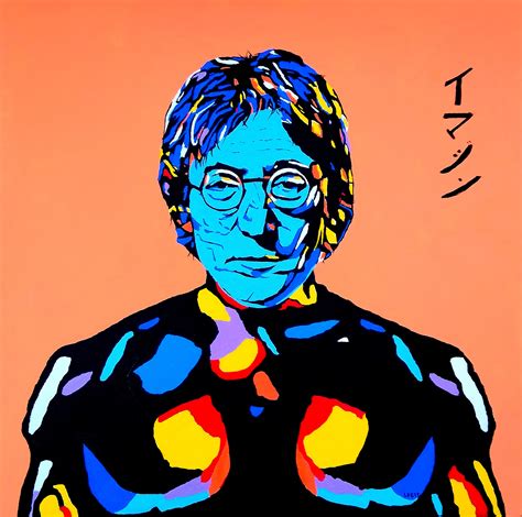 John Lennon – Bubble Art