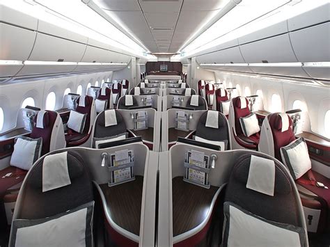 Qatar A350 has new Business Class seats