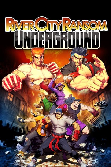 River City Ransom: Underground (2017) promotional art - MobyGames