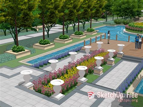 Popular Ideas SketchUp Model Landscape, Great Concept