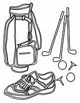 Golf coloring pages  ColoringLib sketch template