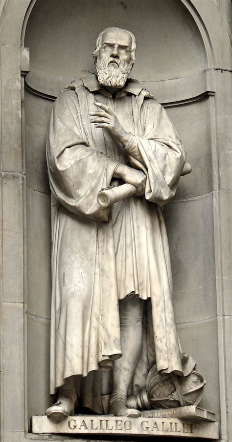 Galileo Galilei Statue by A. Castoli Uffizi Gallery, Florence