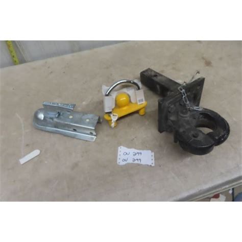 Receiver Hitch, Pintle Hitch, Trailer Ball Hitch, Ball Hitch Lock with Key - All New or Used Very Li