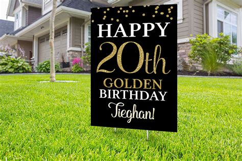 Happy birthday Yard Sign design, Digital file only, Honk outdoor sign, Quarantine Birthday ...