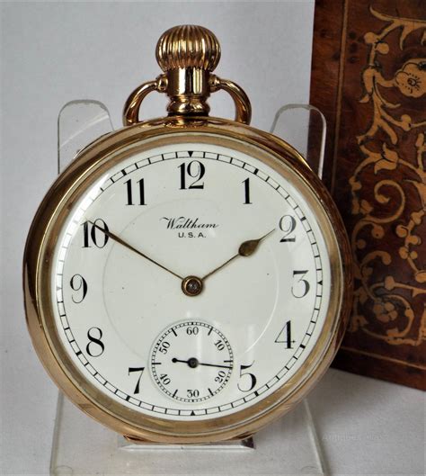 Antiques Atlas - Antique 1908 Waltham Pocket Watch. | Pocket watch antique, Antique watches, Pocket