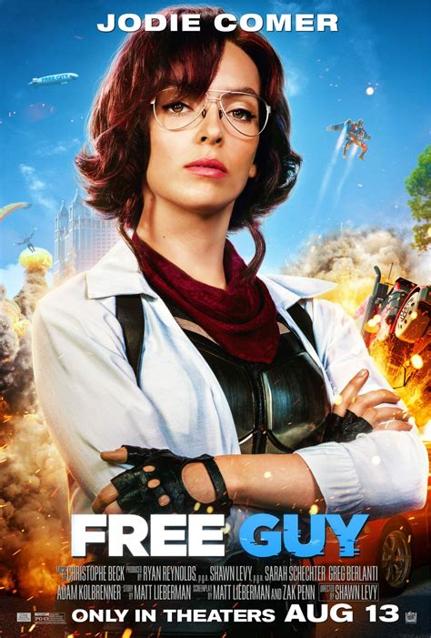 'Free Guy' Character Posters Released - Disney Plus Informer