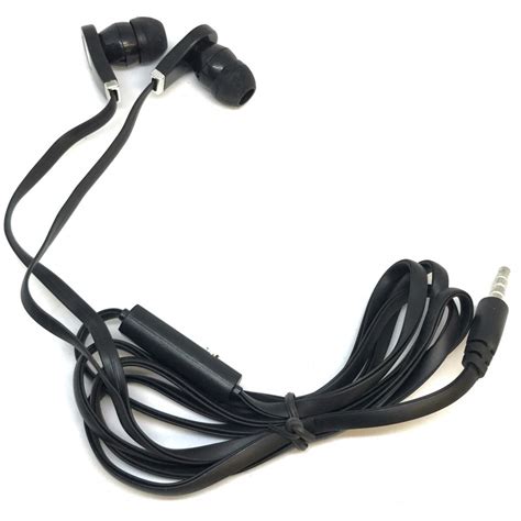 Deluxe Stereo Earbuds with Microphone