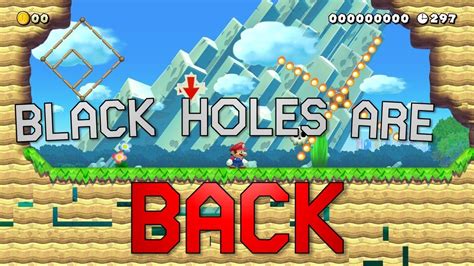 The BLACK HOLE Glitch is BACK | Mario Maker 2 [Old Setup] - YouTube