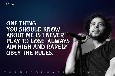 10 J Cole Quotes That Will Inspire You | TransformationQuotes