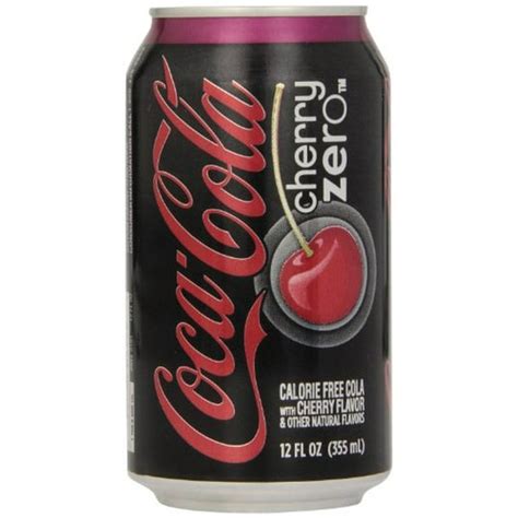 Coca Cola Cherry Coke Zero, 12-Ounce (Pack of 24) - Walmart.com ...