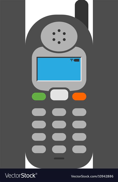 Office phone Royalty Free Vector Image - VectorStock