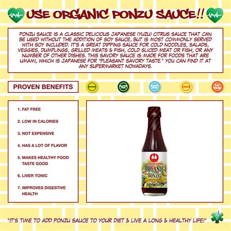 Ponzu sauce is a great staple to have in any kitchen. It tastes good on just about anything ...