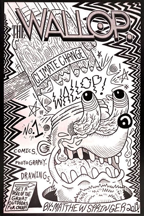 ‘The Wallop #1’ is druggy, grotesque, and trippy – Broken Pencil