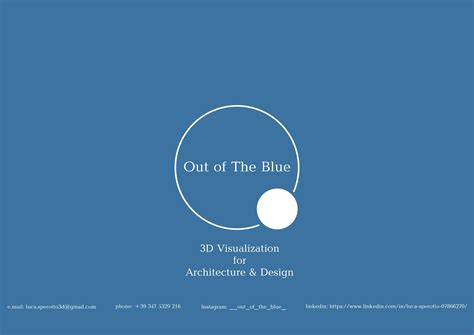 Out of the Blue Portfolio 2023 by Luca Sperotto - Issuu