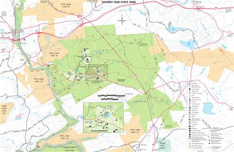 Hickory Run State Park Map by Avenza Systems Inc. | Avenza Maps