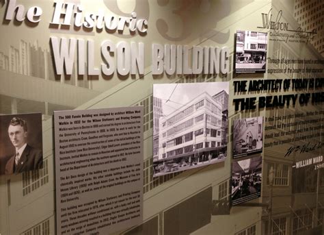 Historic Wilson Building Exhibit | CORE Design Studio