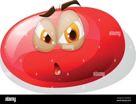 Jelly bean with face Stock Vector Image & Art - Alamy