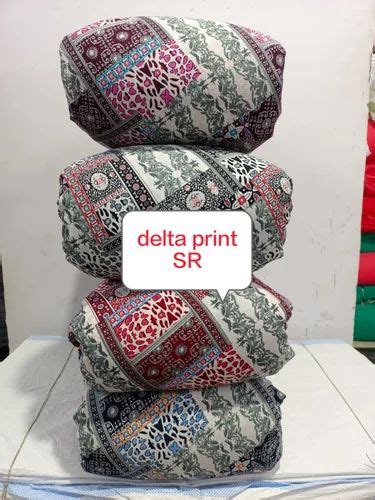 Delta Print Fabric, Floral, Multicolour at Rs 42/meter in Surat | ID: 2852718392591