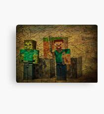 Minecraft: Canvas Prints | Redbubble