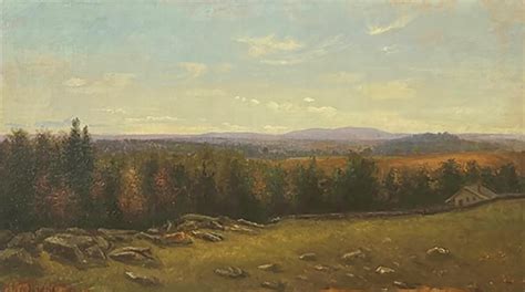 Worthington Whittredge - Landscape in the Hudson Valley by Worthington Whittredge (American ...