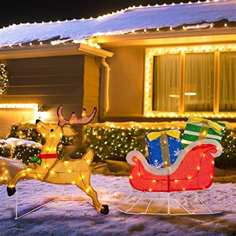 I Tested the Lighted Santa Sleigh and Reindeer for My Roof - Here's Why ...