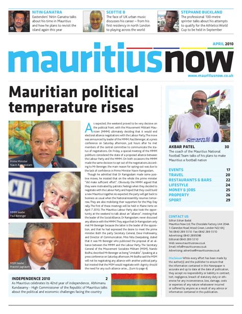 Mauritius Now by Mauritius Now - Issuu