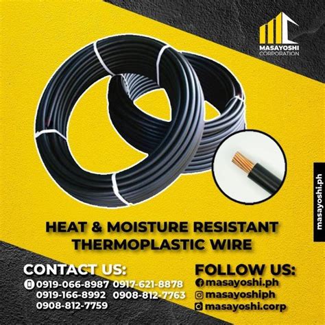 Heat & Moisture Resistant Thermoplastic Wire | Electrical Wire | Electrical Cable | Electricals ...