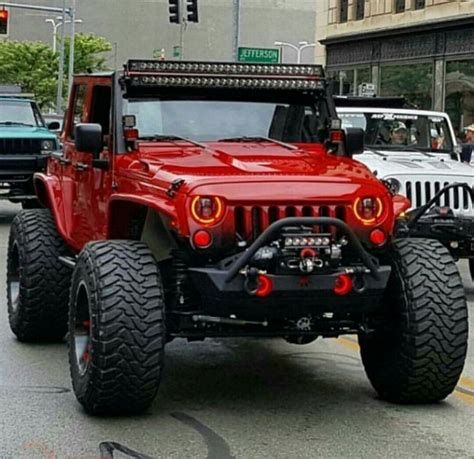 Pin by Gary Bowersock on GALLERIA DE AUTOS Y 4X4 | Dream cars jeep, Red jeep wrangler, Car wheels