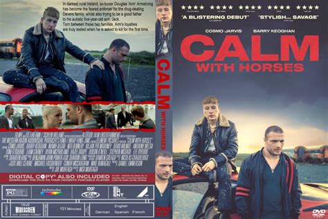 Calm With Horses (2020) R1 Custom DVD Cover & Label - DVDcover.Com