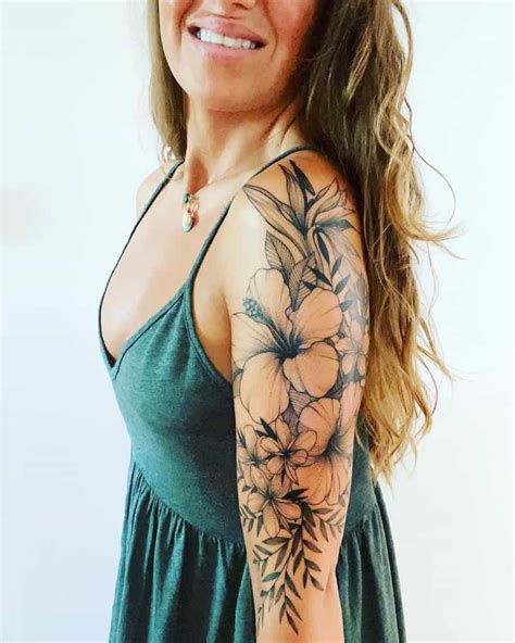 Top 61 Best Hawaiian Flower Tattoo Ideas - [2021 Inspiration Guide]