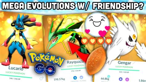 All mega evolutions to possibly prep for in Pokemon GO via friendship ...