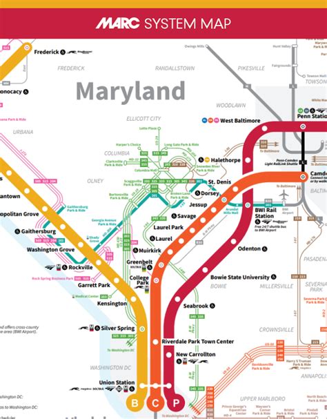 Transit Maps | Maryland Transit Administration